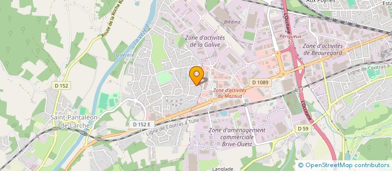 localisation de l'entreprise MONSIEUR ALBERIC FRANCFORT  SAINT-PANTALEON-DE-LARCHE