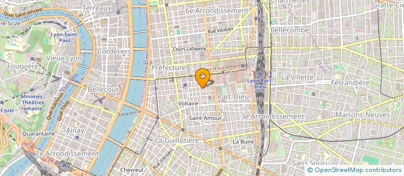 localisation de l'entreprise MONSIEUR ALBERIC MARZULLO  LYON