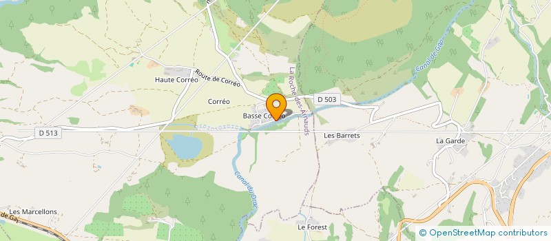 localisation de l'entreprise MONSIEUR ALBERIC OLIVIER LEMERCIER  LA ROCHE-DES-ARNAUDS