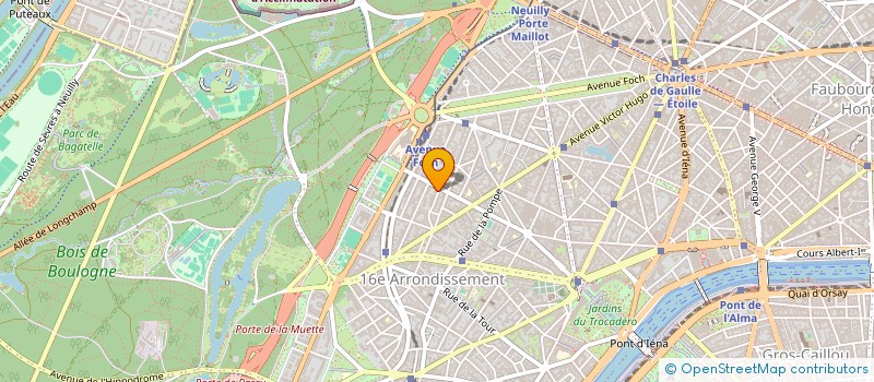 localisation de l'entreprise MONSIEUR ALBERIC POYNARD  PARIS