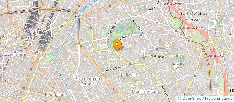 localisation de l'entreprise MONSIEUR ALBERIC VAN PRADELLES DE PALMAERT  PARIS