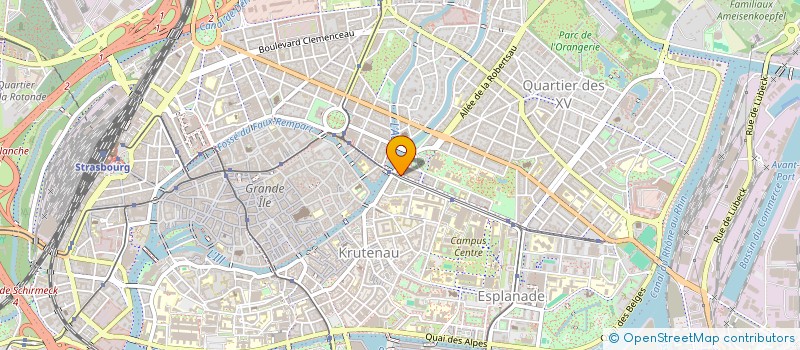 localisation de l'entreprise MONSIEUR ALBERRIQUE TONYE  STRASBOURG