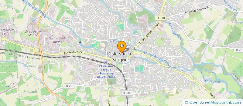 localisation de l'entreprise MONSIEUR ALBERT ADRIEN VALENTIN à L'ISLE-SUR-LA-SORGUE