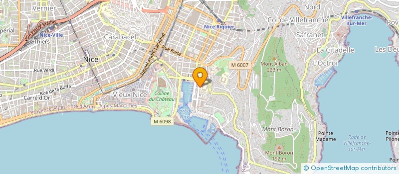 localisation de l'entreprise MONSIEUR ALBERT AMON à NICE