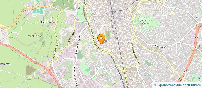 localisation de l'entreprise MONSIEUR ALBERT ANGELOV  SAINT-ETIENNE