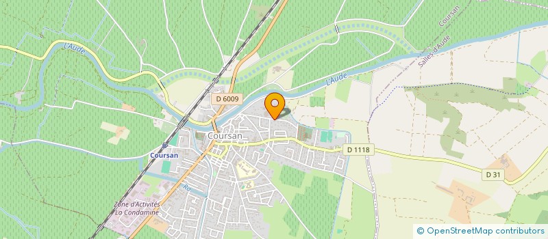 localisation de l'entreprise MONSIEUR ALBERT ARABEYRE  COURSAN