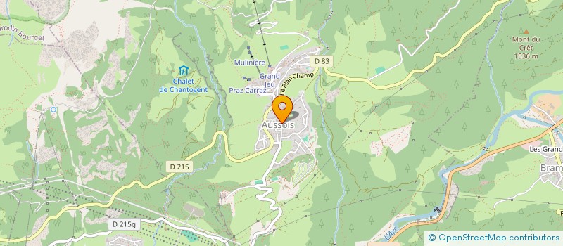 localisation de l'entreprise MONSIEUR ALBERT ARNAUD à AUSSOIS
