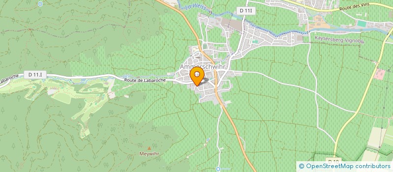 localisation de l'entreprise MONSIEUR ALBERT ATEBA BESSALA  AMMERSCHWIHR