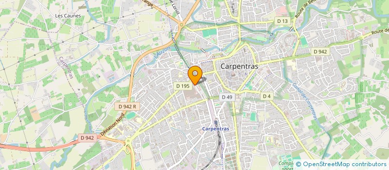 localisation de l'entreprise MONSIEUR ALBERT AUGIER  CARPENTRAS