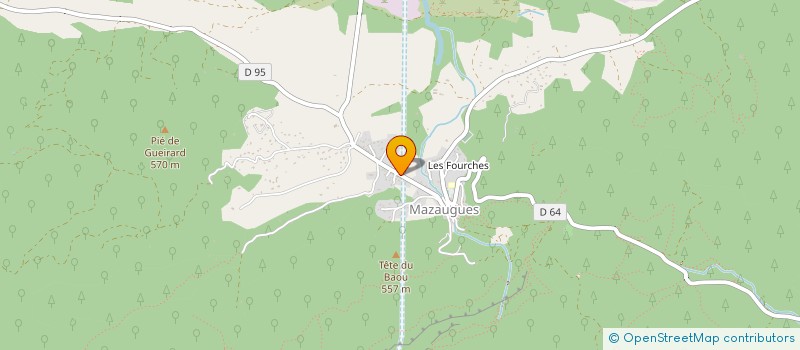 localisation de l'entreprise MONSIEUR ALBERT AURRAN à MAZAUGUES