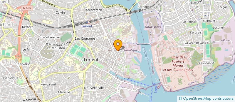 localisation de l'entreprise MONSIEUR ALBERT AVRY  LORIENT