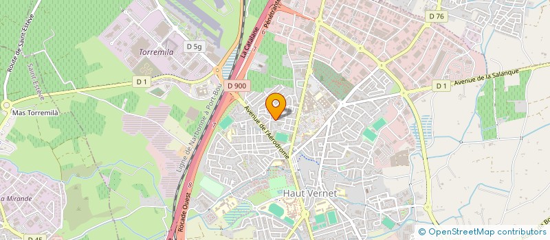 localisation de l'entreprise MONSIEUR ALBERT BACA à PERPIGNAN