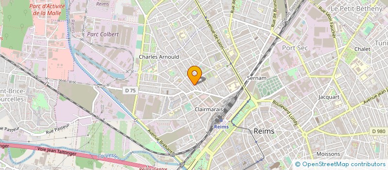 localisation de l'entreprise MONSIEUR ALBERT BADALYAN  REIMS