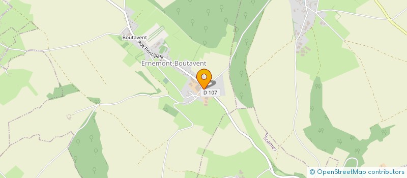 localisation de l'entreprise MONSIEUR ALBERT BAILLEUL  ST DENISCOURT