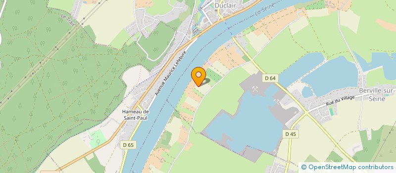 localisation de l'entreprise MONSIEUR ALBERT BATAILLE  BERVILLE-SUR-SEINE