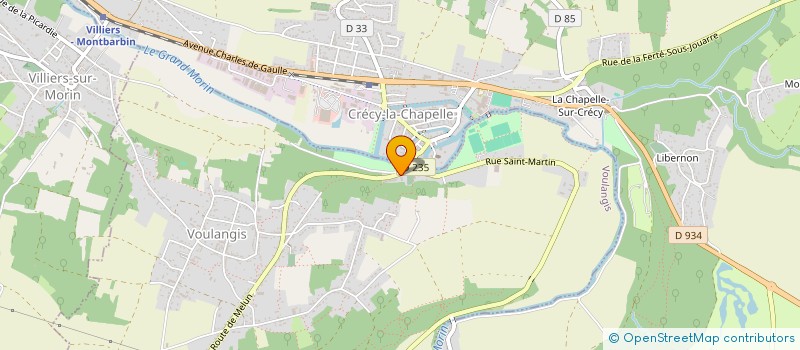 localisation de l'entreprise MONSIEUR ALBERT BEIGENGER  VOULANGIS