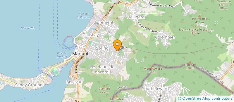 localisation de l'entreprise MONSIEUR ALBERT BELLECHASSE  SAINT MARTIN