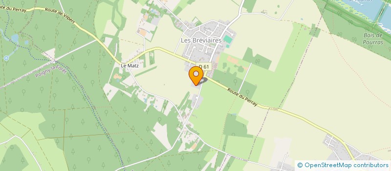 localisation de l'entreprise MONSIEUR ALBERT BELLENGIER à LES BREVIAIRES