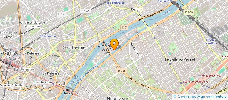 localisation de l'entreprise MONSIEUR ALBERT BENAMOU à NEUILLY-SUR-SEINE