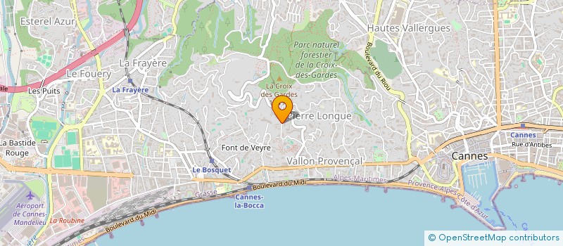 localisation de l'entreprise MONSIEUR ALBERT BENHAMOU à CANNES