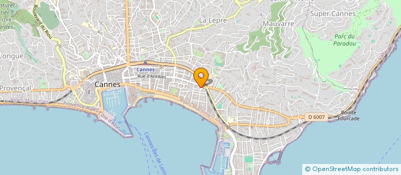 localisation de l'entreprise MONSIEUR ALBERT BENSABAT à CANNES