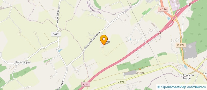 localisation de l'entreprise MONSIEUR ALBERT BIDEL  TORIGNY-LES-VILLES