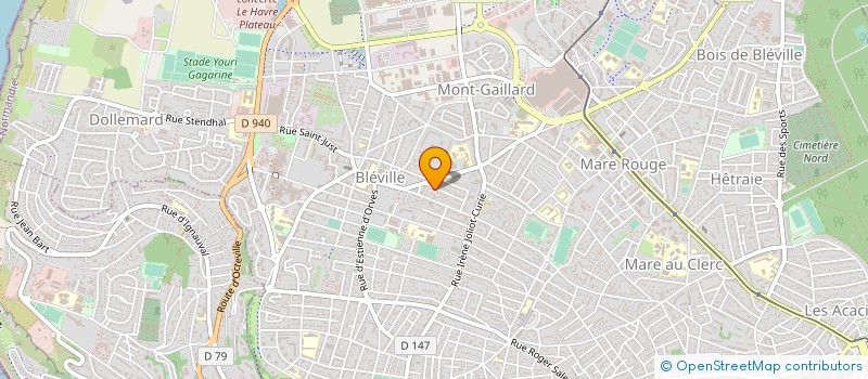 localisation de l'entreprise MONSIEUR ALBERT BLANQUET  LE HAVRE