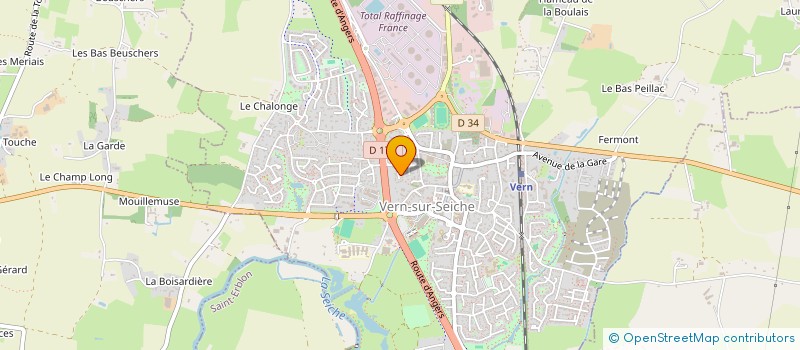 localisation de l'entreprise MONSIEUR ALBERT BLESTEAU à VERN-SUR-SEICHE