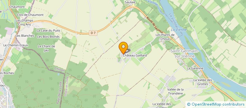 localisation de l'entreprise MONSIEUR ALBERT BLUCHEAU  COUZIERS