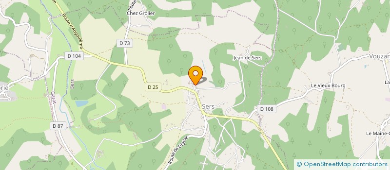 localisation de l'entreprise MONSIEUR ALBERT BOUCARD  DIGNAC