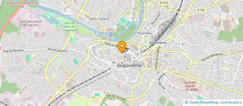 localisation de l'entreprise MONSIEUR ALBERT BOUCHER-PILARD à ANGOULEME