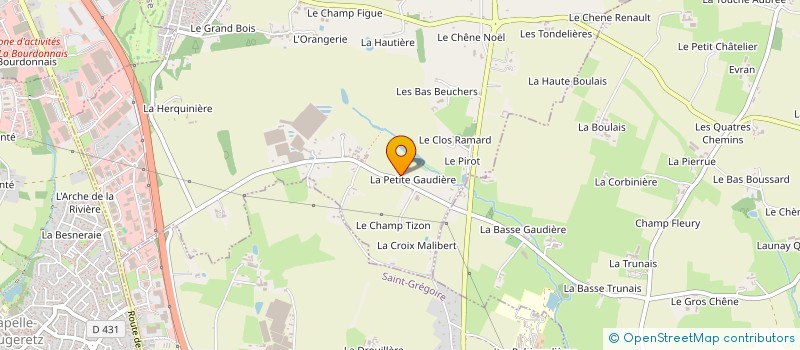 localisation de l'entreprise MONSIEUR ALBERT BOUGERIE  MELESSE