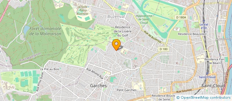 localisation de l'entreprise MONSIEUR ALBERT BOUILHET à GARCHES