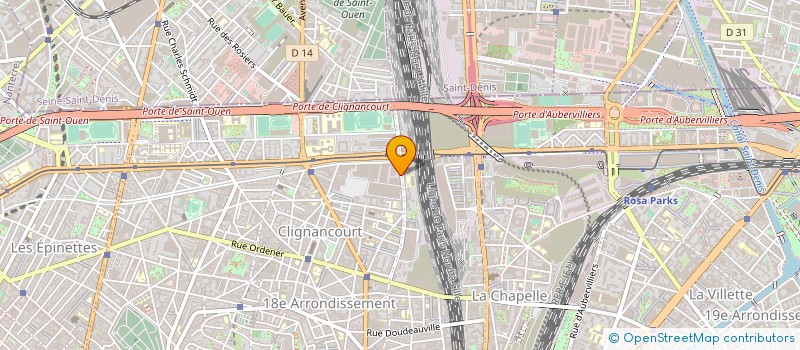 localisation de l'entreprise MONSIEUR ALBERT BOUTIN à PARIS