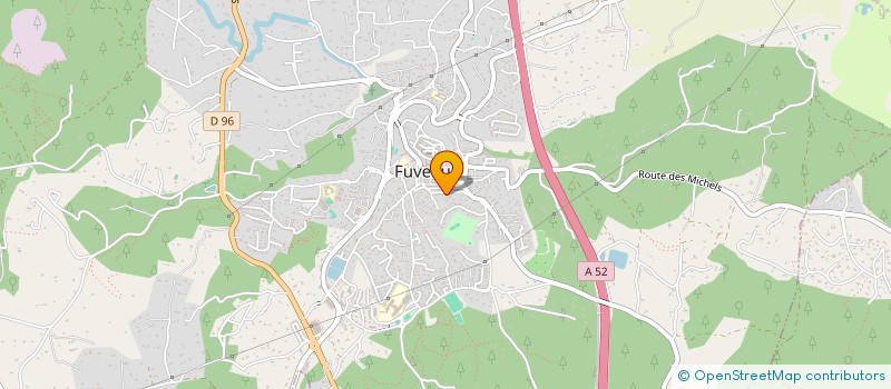 localisation de l'entreprise MONSIEUR ALBERT BRANDO  FUVEAU