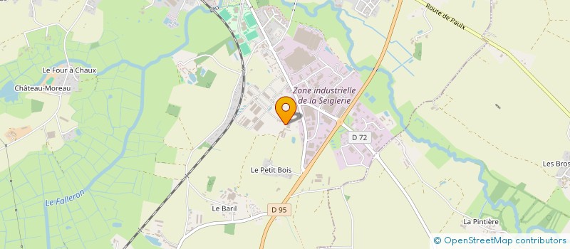 localisation de l'entreprise MONSIEUR ALBERT BRENELIERE  MACHECOUL-SAINT-MEME