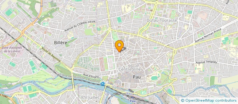localisation de l'entreprise MONSIEUR ALBERT CAISSA à PAU