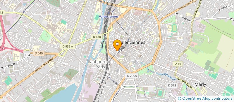 localisation de l'entreprise MONSIEUR ALBERT CAMBIER  VALENCIENNES