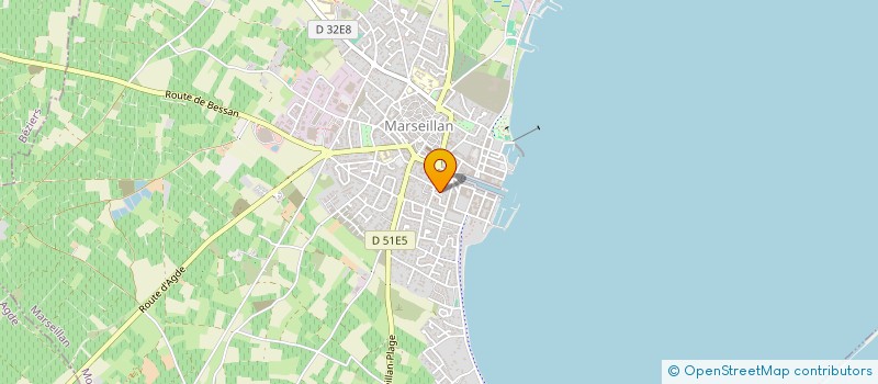 localisation de l'entreprise MONSIEUR ALBERT CARMONA à MARSEILLAN