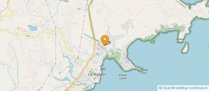 localisation de l'entreprise MONSIEUR ALBERT CAROTINE  LE ROBERT