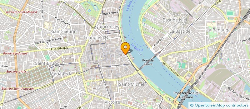 localisation de l'entreprise MONSIEUR ALBERT CAVENDER  BORDEAUX