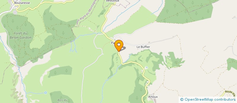 localisation de l'entreprise MONSIEUR ALBERT CHABRILLAT  APCHAT