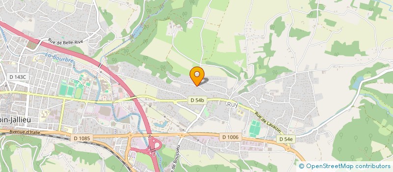 localisation de l'entreprise MONSIEUR ALBERT CHAMOUTON  RUY-MONTCEAU