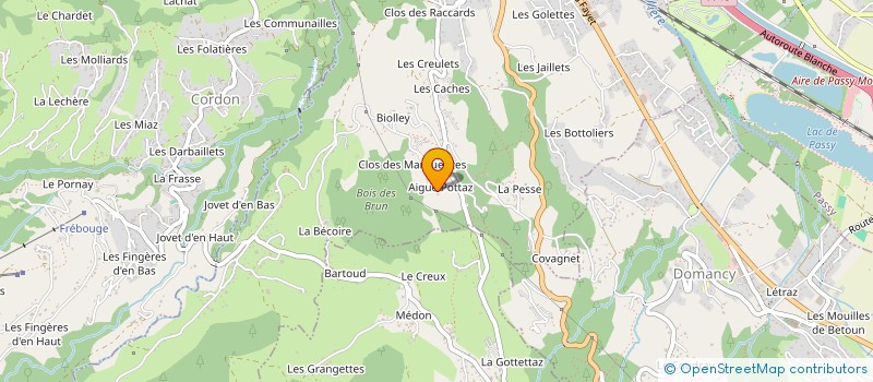 localisation de l'entreprise MONSIEUR ALBERT CHATELLARD à SALLANCHES