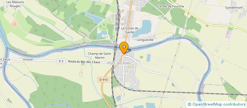 localisation de l'entreprise MONSIEUR ALBERT CHAVANEL à DANGE-SAINT-ROMAIN