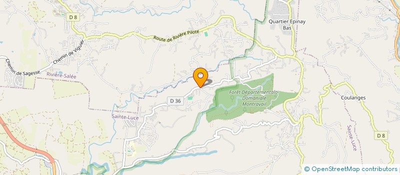 localisation de l'entreprise MONSIEUR ALBERT CHRISTIAN DANSICARE  SAINTE-LUCE