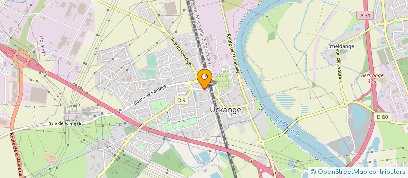 localisation de l'entreprise MONSIEUR ALBERT CISTERNINO à UCKANGE