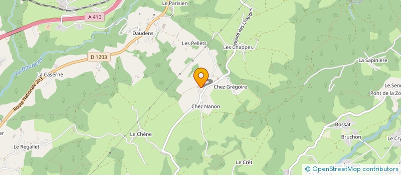 localisation de l'entreprise MONSIEUR ALBERT CLAPASSON à FILLIERE