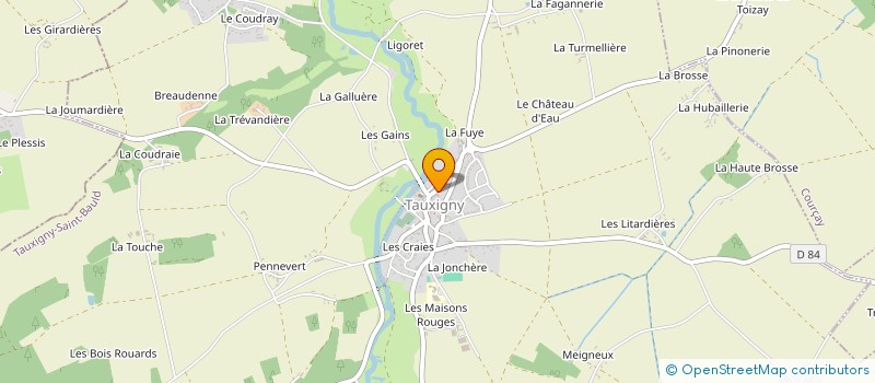 localisation de l'entreprise MONSIEUR ALBERT COGNAULT  AZAY-SUR-INDRE