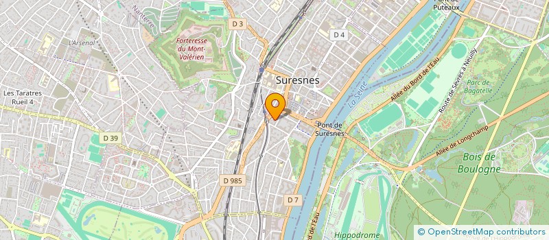 localisation de l'entreprise MONSIEUR ALBERT COHEN à SURESNES